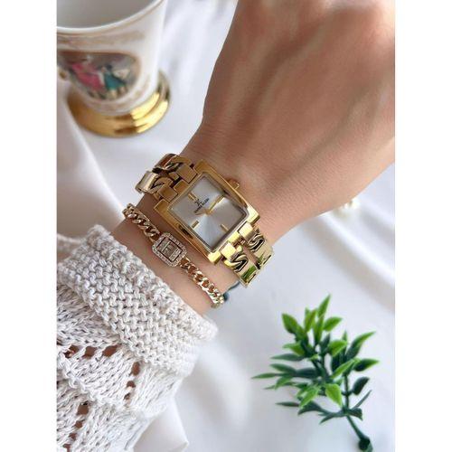 Daniel Klein Çelik Kordon 30 Metre Suya Dayanıklı Özel Tasarım Kadın Kol Saat+Bileklik VS.BLKT.0726