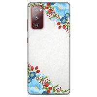 Lopard Samsung Galaxy S20 Fe Uyumlu Kılıf Bahar (18) Telefon Kılıfları Mavi Kırmızı