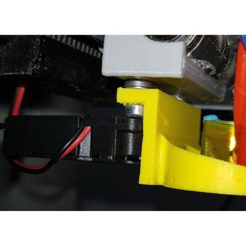 Alt Takım Solidoodle 2 Mini Radyal Fan Kanalı Parça Parça Soğutma Hukuk Taşıyıcısı - 5144615