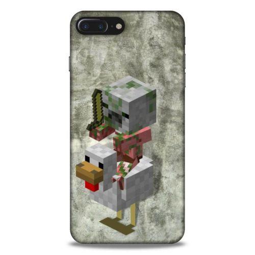 Lopard Apple Iphone 7 Plus Uyumlu Kılıf PiXel (43) Thin Fit Kılıf Tavuk MC