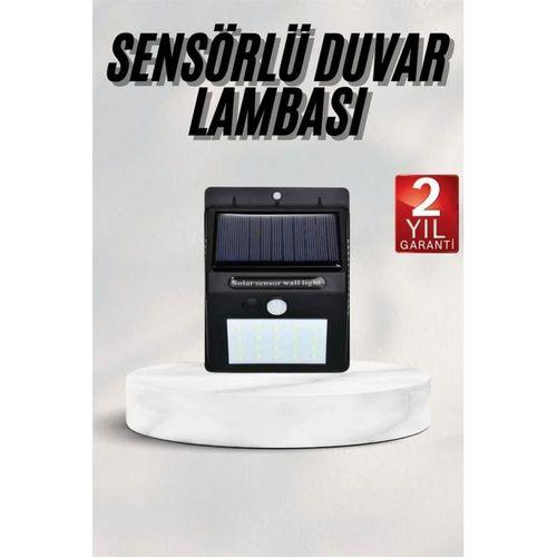 Bahçe Aydınlatması Güneş Enerjili Led Işık Lamba Sensörlü Dekoratif