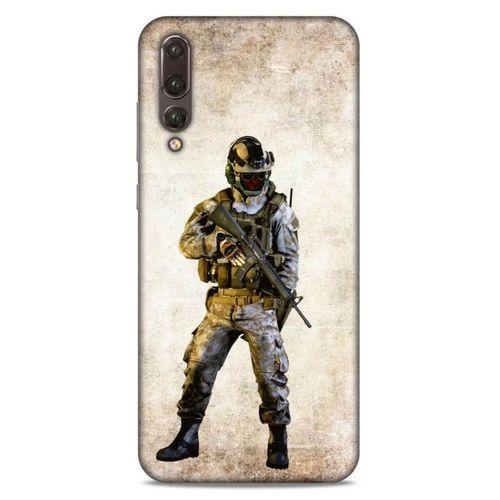 Lopard Huawei P20 Pro Uyumlu Kılıf GameX (21) Koruyucu Kapak Soldier