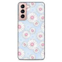 Lopard Samsung Galaxy S21 Uyumlu Kılıf Botanix (71) Koruyucu Kapak