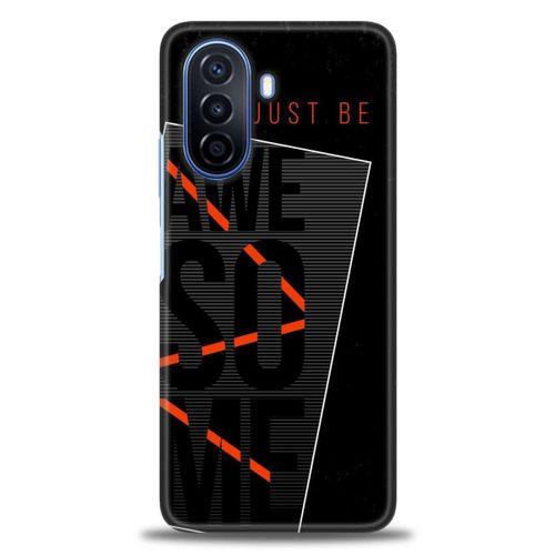 Huawei Nova Y70 Kılıf HD Baskılı Kılıf - Awesome + Tam Ekran Koruyucu