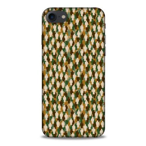 Kamuflaj 48 Apple iPhone 8 Kılıf Silikon Kapak
