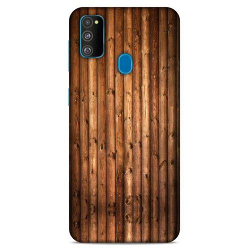 Lopard Samsung Galaxy M30s Uyumlu Kılıf Wood'X (9) Kılıf Baskılı