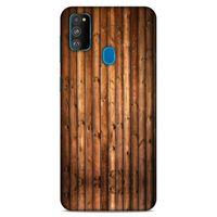 Lopard Samsung Galaxy M30s Uyumlu Kılıf Wood'X (9) Kılıf Baskılı