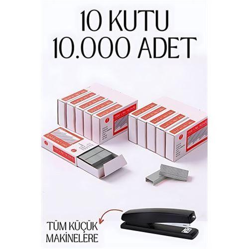 Modacar 10 Kutu 10.000 Adet Küçük Zımba Teli