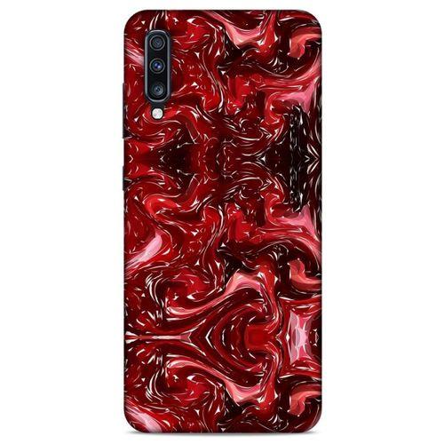 Mermer Desenli (45) Tema Liquid Air Kılıf Şarap Samsung Galaxy A70s Kılıf
