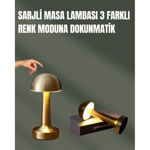 %100 Kademeli Ayarlanabilir Işık – Usb Şarjlı Masa Lambası