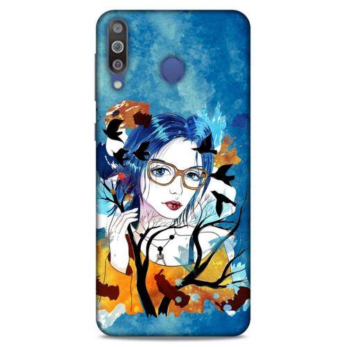 Lopard Samsung Galaxy M30 Uyumlu Kılıf Sürreal Yüzler ♀ (27) Tasarımlı Kılıf Baskılı