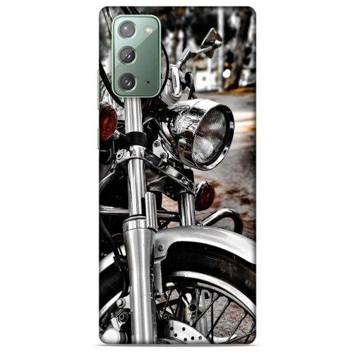 Samsung Galaxy Note 20 Uyumlu Kılıf Motorsiklet (49) Ultra Silikon Kılıf Harley
