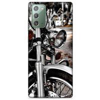 Samsung Galaxy Note 20 Uyumlu Kılıf Motorsiklet (49) Ultra Silikon Kılıf Harley