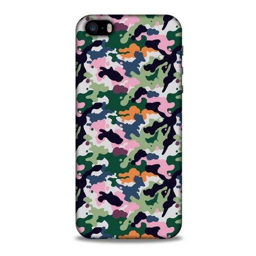 Kamuflaj 06 Apple iPhone 5 Kılıf Silikon Kapak