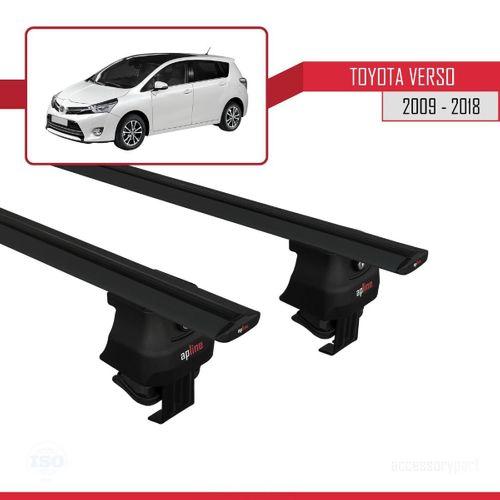 Toyota Verso 2009-2018 Arası ile uyumlu ACE-4 Ara Atkı Tavan Barı SİYAH