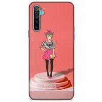 Oppo Realme 6i Kılıf FunnyMaX (9) Kılıf Gül Kurusu Maymun