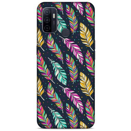Huawei P40 Kılıf Desenli Özel Seri Tüyler (47) Crystal Flex Kılıf