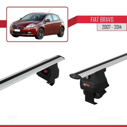 Fiat Bravo 2007-2014 Arası ile uyumlu ACE-4 Ara Atkı Tavan Barı GRİ