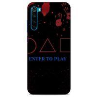 Xiaomi Redmi Note 8T Uyumlu Kılıf Squid Game (28) Arka Kapak Young