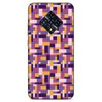 Lopard İnfinix Zero 8 Uyumlu Kılıf BloX (46) Core Armor Kılıf Mor