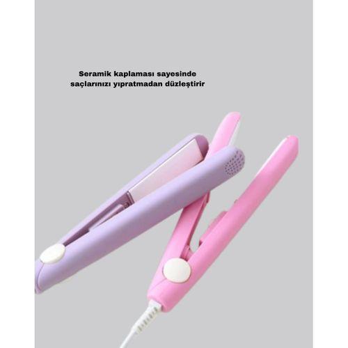 Taşınabilir Seramik Kaplama Mini Saç Düzleştirici – Seyahat Ve Günlük Kullanım İçin İdeal