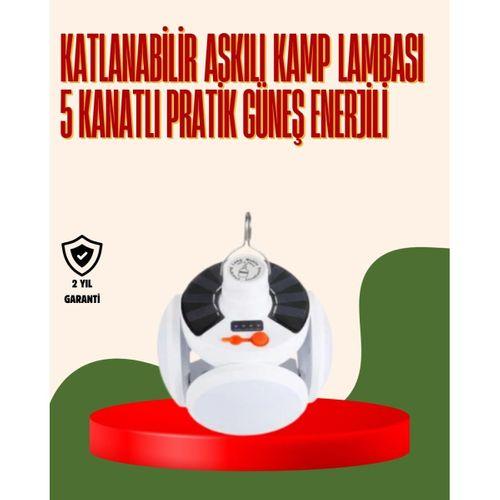 Ipx4 Suya Dayanıklı, Katlanabilir Led Kamp Lambası Ve Acil Durum Işığı