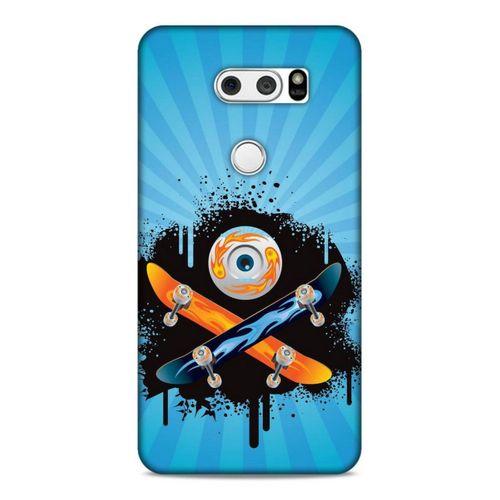 Lopard LG K50S Uyumlu Kılıf Tattoo's (13) Silikon Kap Snowboard