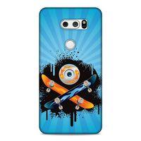 Lopard LG K50S Uyumlu Kılıf Tattoo's (13) Silikon Kap Snowboard