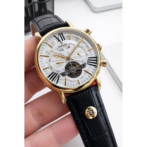 Reward İtalyan Bileklik Hediyeli Deri Kordon Otomatik Mekanizma 5 Atm Erkek Kol Saati W.147651.6