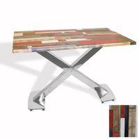 Dockers İks Masa Kromnikel (80x140 - Werzalit, Allzalit yada Wermodin Tabla) - Redwood