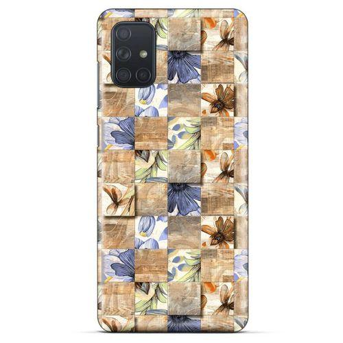 Samsung Galaxy M51 Kılıf Baskılı Özel Seri Taşlı (47) Crystal Flex Kılıf