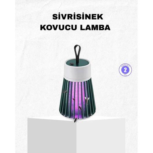 Şarjlı Mor Işıklı Sivrisinek Öldürücü Lamba – Sessiz Ve Kimyasal İçermez