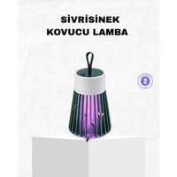 Şarjlı Mor Işıklı Sivrisinek Öldürücü Lamba – Sessiz Ve Kimyasal İçermez