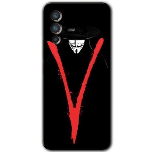 Vivo V23 5G Kılıf HD Desen Baskılı Arka Kapak - V for