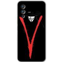 Vivo V23 5G Kılıf HD Desen Baskılı Arka Kapak - V for