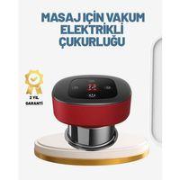 Akıllı Vakumlu Kupa Masaj Cihazı Ağrı Giderici Ve Rahatlatıcı Terapi