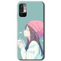 Xiaomi Poco M3 Pro HD Baskılı Kılıf + 9D Tam Ekran Koruyucu - Happy Girl