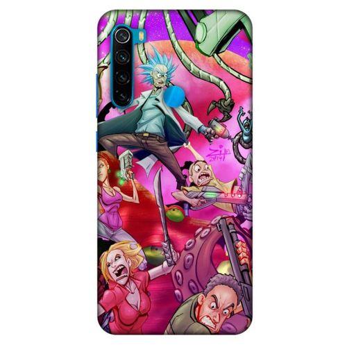 Xiaomi Redmi Note 8 Uyumlu Kılıf Rick And Morty (43) Thin Fit Kılıf Jerry C-500A