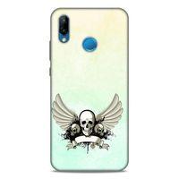 Lopard Huawei P20 Lite Uyumlu Kılıf Tattoo's (8) Baskılı Kılıf Yeşil Beyaz