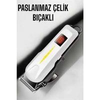 Tıraş Makinesi Profesyonel Saç Ve Sakal Kesme Milim Ayarlı Dijital Göstergeli