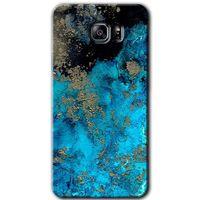 MRCİLETİSİM MRCİLETİSİM Samsung Galaxy Note 5 Kılıf HD Desen Baskılı Arka Kapak + Temperli Cam - Klas Mermer