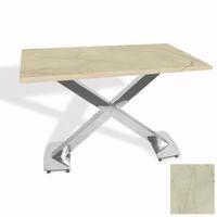 Dockers İks Masa Kromnikel (80x140 - Werzalit, Allzalit yada Wermodin Tabla) - Golden Marble