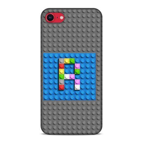 Lopard Apple iPhone SE 2020 Uyumlu Kılıf BloX (29) Arka Koruma Kılıfı R Harfi