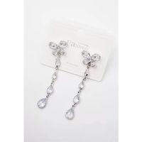 Zirkon Taşlı Küpe - Gümüş