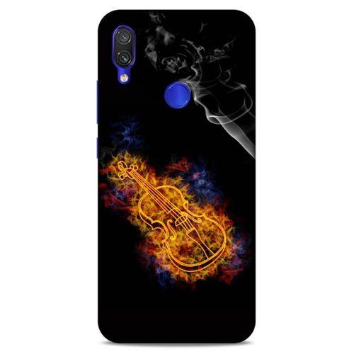 Lopard Xiaomi Redmi Note 7 Uyumlu Kılıf FireX (8) Baskılı Kılıf Keman