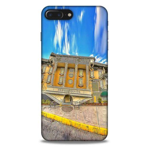 Apple Iphone 8 Plus Kılıf Dünya Mimarisi (39) Liquid Crystal Kılıf WonderWork USA