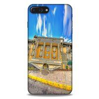 Apple Iphone 8 Plus Kılıf Dünya Mimarisi (39) Liquid Crystal Kılıf WonderWork USA