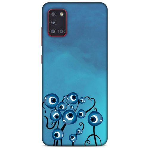 Nazarium (12) Desenli Silikon Kapak Samsung Galaxy A31 Kılıf