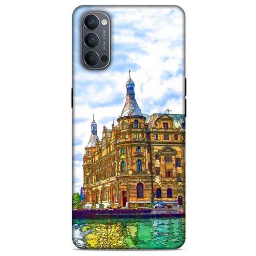 Cityx (17) Oppo Reno 4 Kılıf Silikon Kapak Desenli