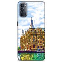 Cityx (17) Oppo Reno 4 Kılıf Silikon Kapak Desenli